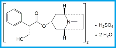 HYOSCYAMINE SULFATE DIHYDRATE / HYOSCINE EP IMPURITY D (SULFATE SALT)